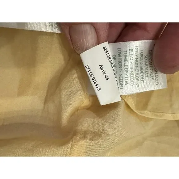 Lilly Pulitzer Dress 8 Multicolor Linen Striped Maxi Sundress Resort Vacation - Picture 4 of 11